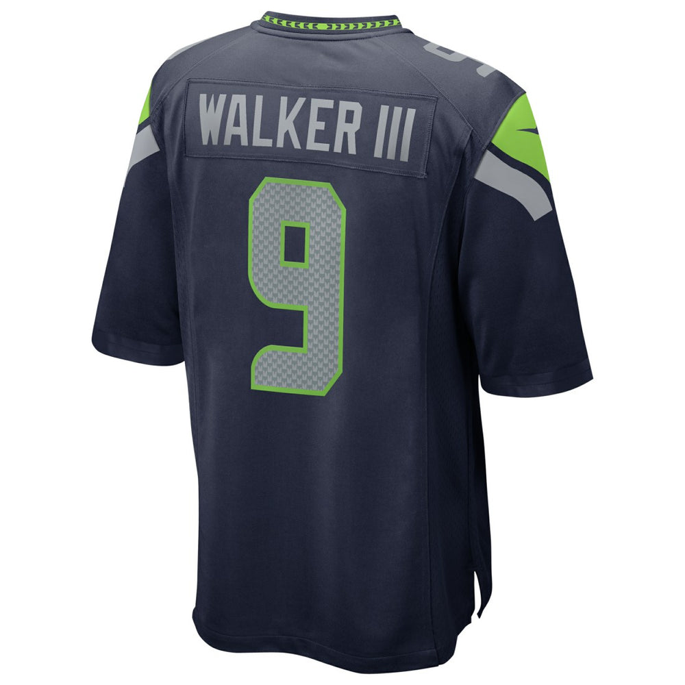 Kenneth Walker III Seattle Seahawks 50th Season Game Jersey College Navy - Nike