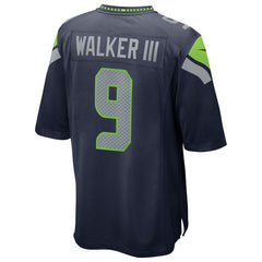 Kenneth Walker III Seattle Seahawks 50th Season Game Jersey College Navy - Nike