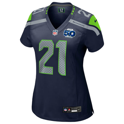 Devon Witherspoon Seattle Seahawks Women's Team 50th Season Game Jersey - College Navy | NFL Jerseys