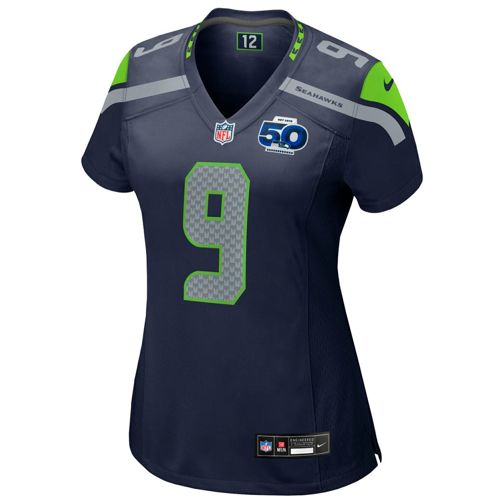 Kenneth Walker III Seattle Seahawks Women's 50th Season Game Jersey College Navy - Nike