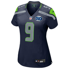 Kenneth Walker III Seattle Seahawks Women's 50th Season Game Jersey College Navy - Nike