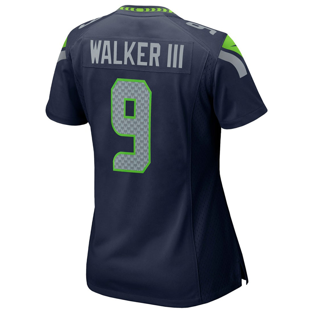 Kenneth Walker III Seattle Seahawks Women's 50th Season Game Jersey College Navy - Nike