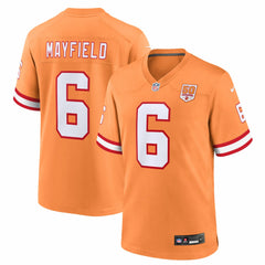 Baker Mayfield Tampa Bay Buccaneers 50th Season Game Jersey Creamsicle - Nike