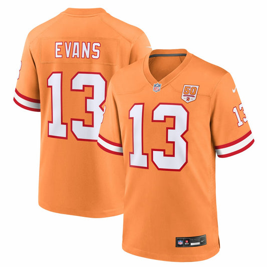 Mike Evans Tampa Bay Buccaneers 50th Season Game Jersey - Creamsicle | NFL Jerseys