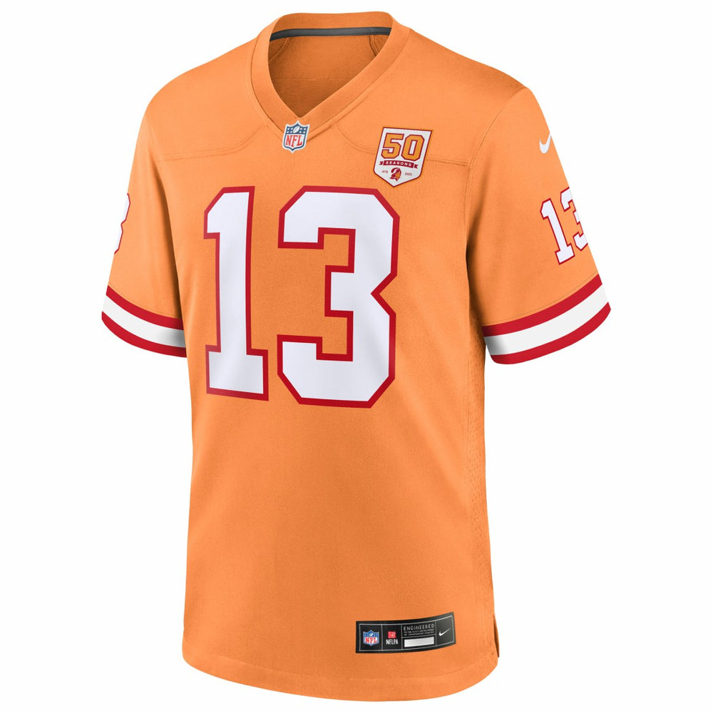 Mike Evans Tampa Bay Buccaneers 50th Season Game Jersey Creamsicle - Nike