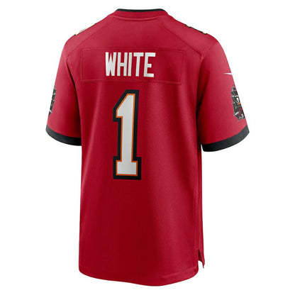 Rachaad White Tampa Bay Buccaneers 50th Anniversary Team Game Jersey - Red | NFL Jerseys