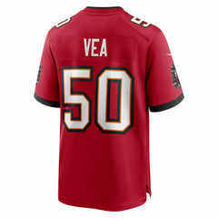 Vita Vea Tampa Bay Buccaneers 50th Season Team Game Jersey Red - Nike