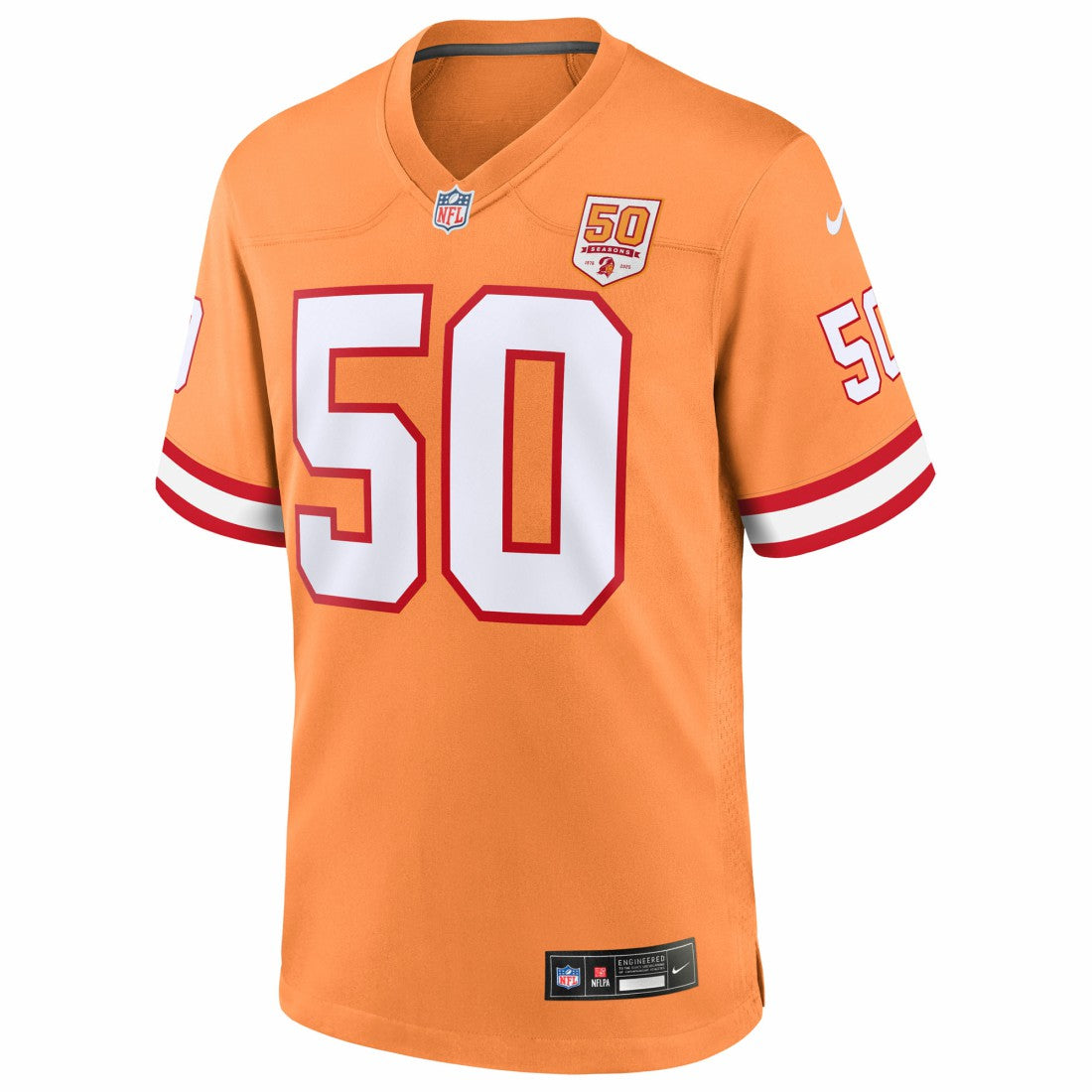 Vita Vea Tampa Bay Buccaneers 50th Season Game Jersey - Creamsicle | NFL Jerseys
