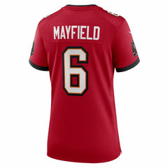 Baker Mayfield Tampa Bay Buccaneers Women's 50th Season Team Game Jersey Red - Nike
