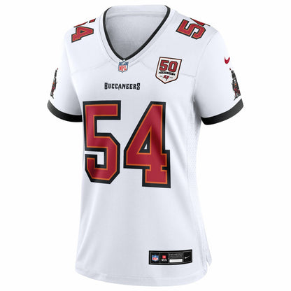Lavonte David Tampa Bay Buccaneers Women's 50th Anniversary White Game Jersey - White | NFL Jerseys