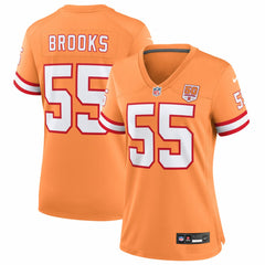 Derrick Brooks Tampa Bay Buccaneers Women's 50th Season Game Jersey Creamsicle - Nike