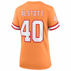 Mike Alstott Tampa Bay Buccaneers Women's 50th Season Game Jersey Creamsicle - Nike