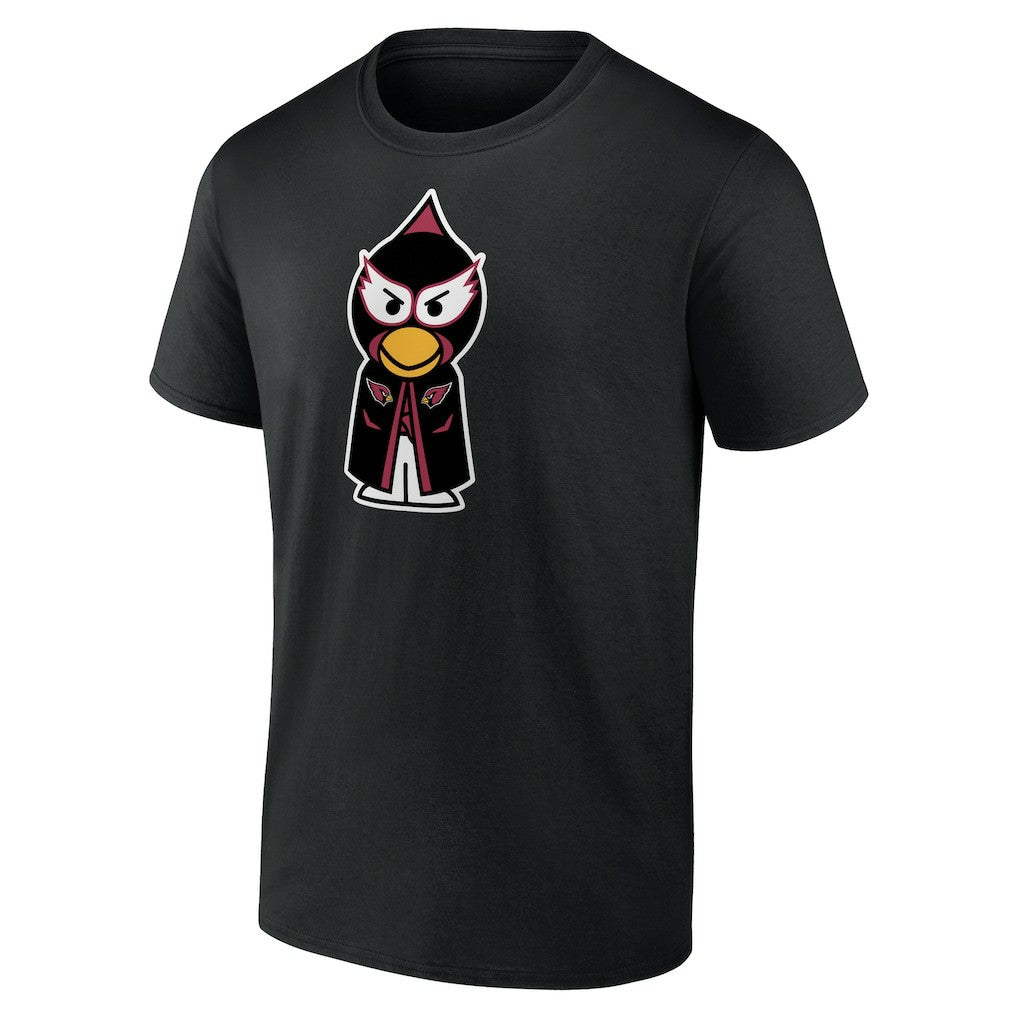 Arizona Cardinals Luchador Bird T-Shirt Black - NFL