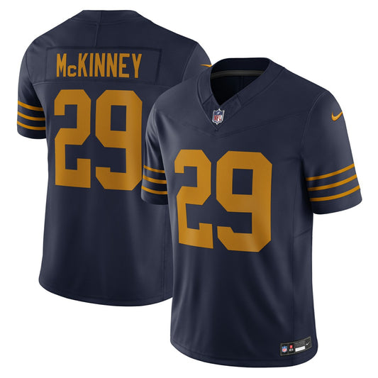 Xavier McKinney Green Bay Packers The 1923 Classic Vapor F.U.S.E. Limited Jersey - Navy | NFL Jerseys