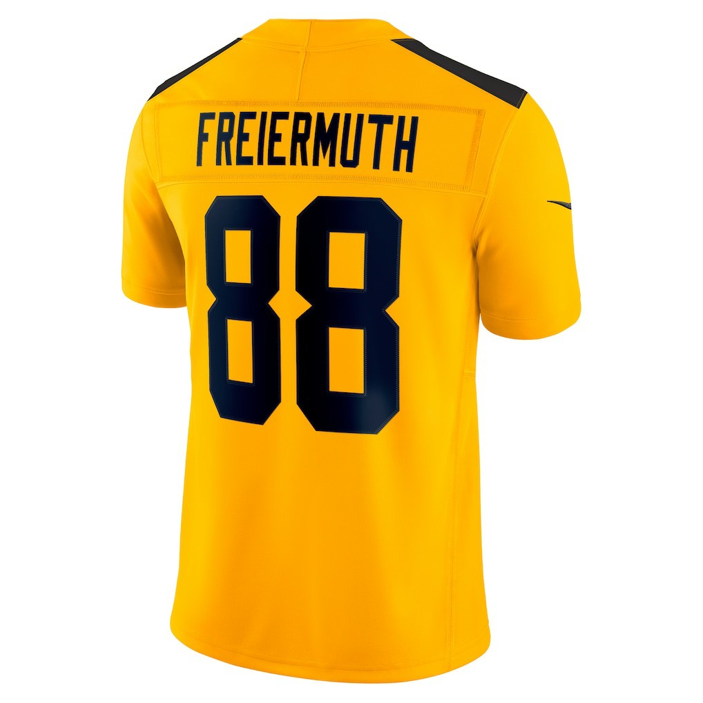 Pat Freiermuth Pittsburgh Steelers Alternate Vapor F.U.S.E. Limited Jersey - Gold | NFL Jerseys