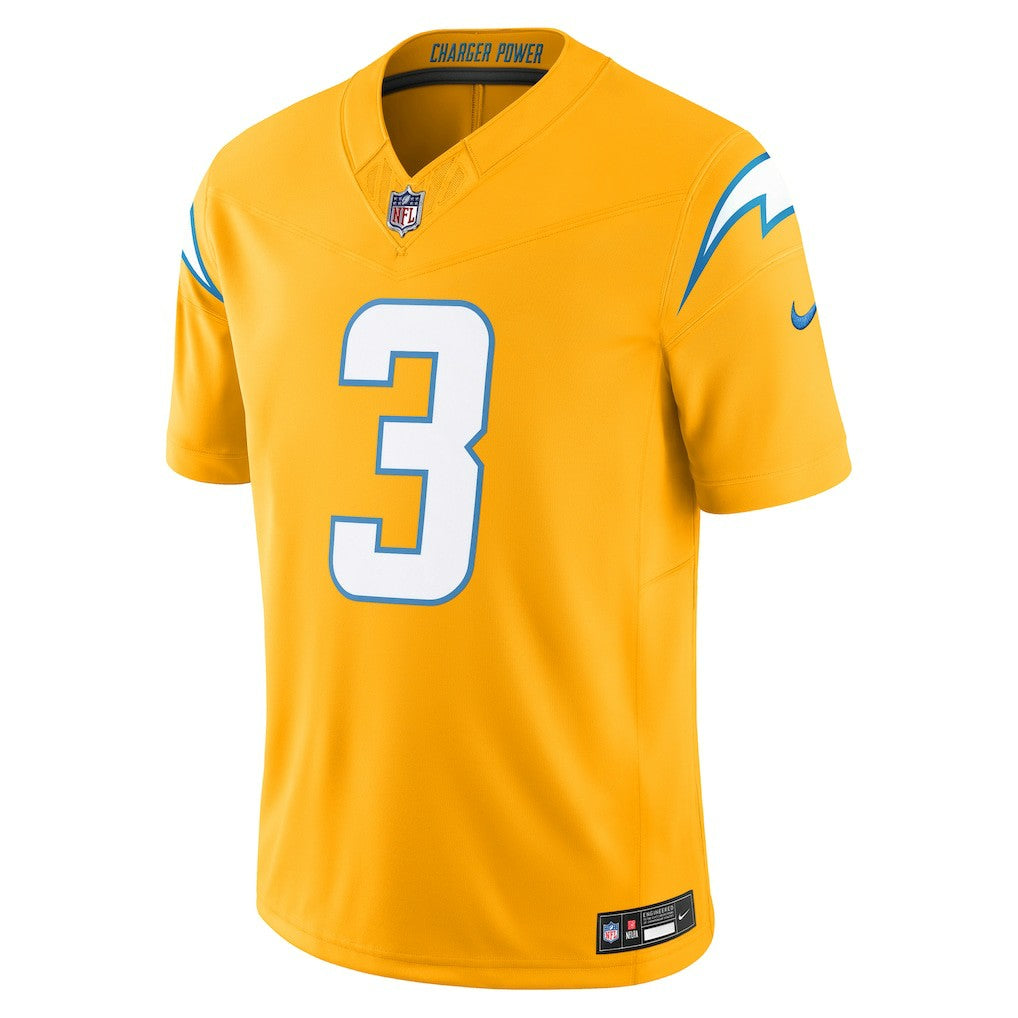 Derwin James Jr. Los Angeles Chargers Alternate Charger Power Vapor F.U.S.E. Limited Jersey Gold - Nike