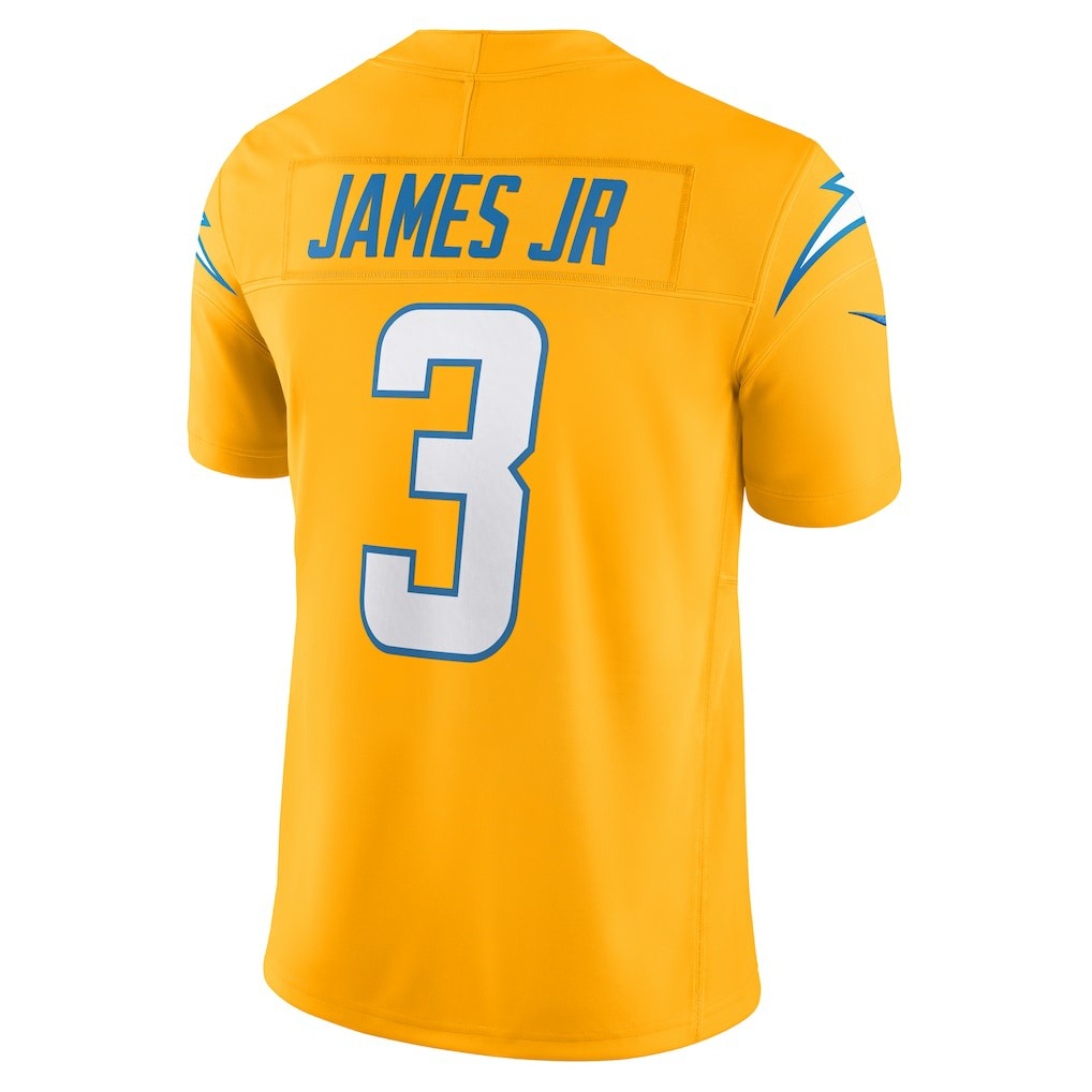 Derwin James Jr. Los Angeles Chargers Alternate Charger Power Vapor F.U.S.E. Limited Jersey - Gold | NFL Jerseys