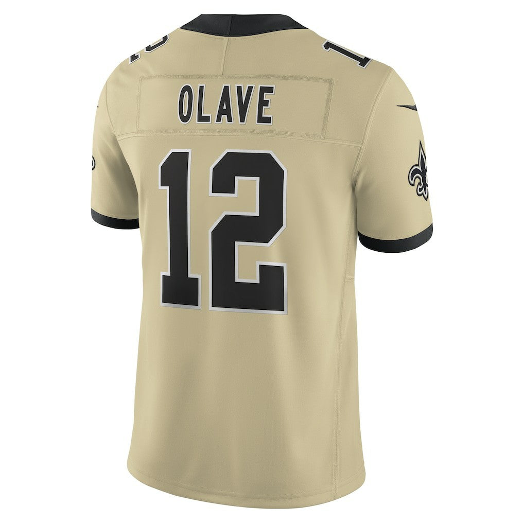 Chris Olave New Orleans Saints Gameday Golds Alternate Vapor F.U.S.E. Limited Jersey Gold - Nike