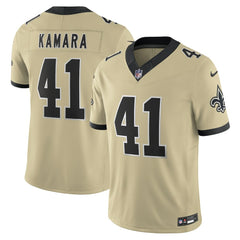 Alvin Kamara New Orleans Saints Gameday Golds Alternate Vapor F.U.S.E. Limited Jersey Gold - Nike