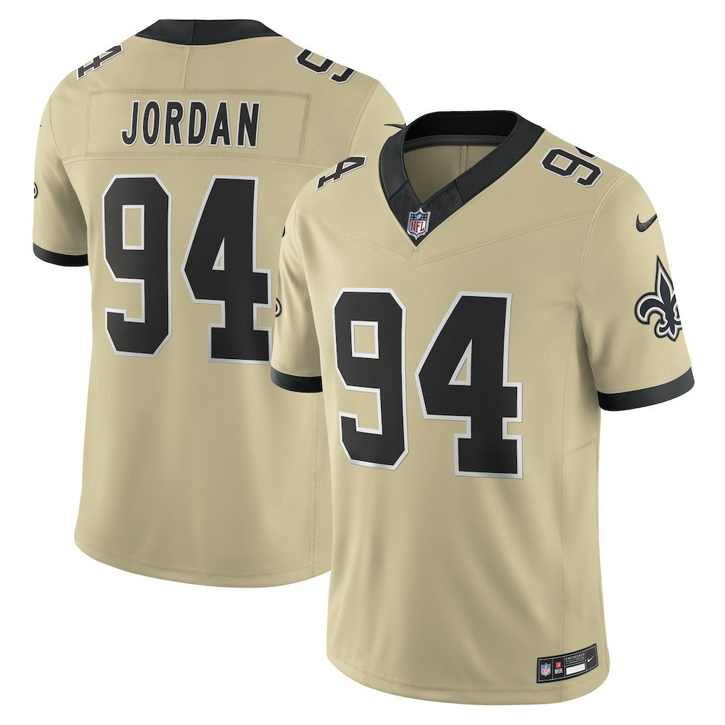 Cameron Jordan New Orleans Saints Gameday Golds Alternate Vapor F.U.S.E. Limited Jersey Gold - Nike