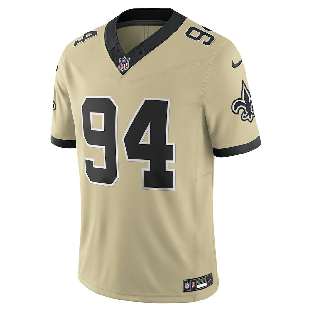 Cameron Jordan New Orleans Saints Gameday Golds Alternate Vapor F.U.S.E. Limited Jersey Gold - Nike