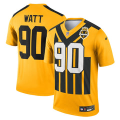T.J. Watt Pittsburgh Steelers Alternate 1933 Throwback Legend Player Performance Top Gold - Nike