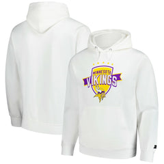 Minnesota Vikings Starter Vintage Pullover Hoodie White - NFL