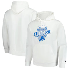 Detroit Lions Starter Vintage Pullover Hoodie White - NFL