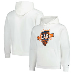 Chicago Bears Starter Vintage Pullover Hoodie White - NFL