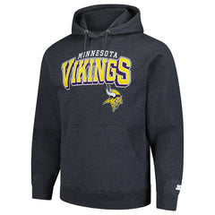 Minnesota Vikings Starter Vintage Pullover Hoodie Charcoal - NFL