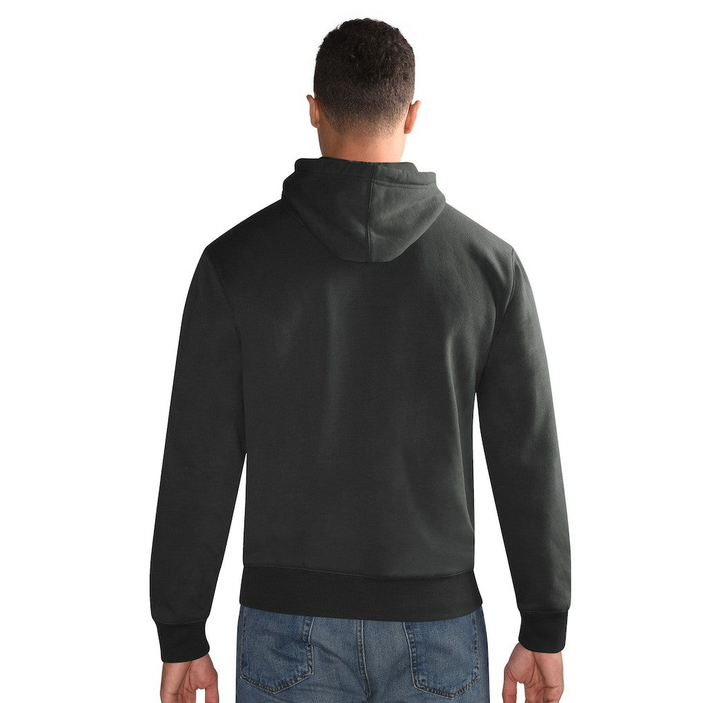 Buffalo Bills Starter Vintage Pullover Hoodie Charcoal - NFL