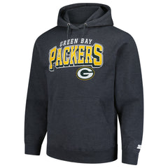 Green Bay Packers Starter Vintage Pullover Hoodie Charcoal - NFL