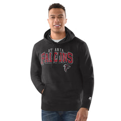 Atlanta Falcons Starter Vintage Pullover Hoodie Black - NFL