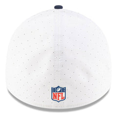 Dallas Cowboys New Era 2025 NFL Training Camp 39THIRTY Flex Hat White/Navy - NFL