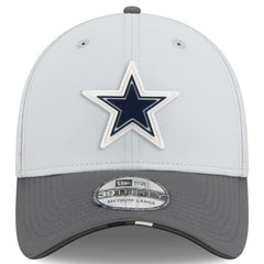 Dallas Cowboys New Era 2025 NFL Training Camp 39THIRTY Flex Hat Gray/Graphite - NFL