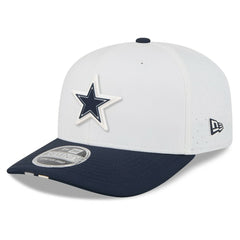 Dallas Cowboys New Era 2025 NFL Training Camp 9SEVENTY Adjustable Hat White/Navy - NFL
