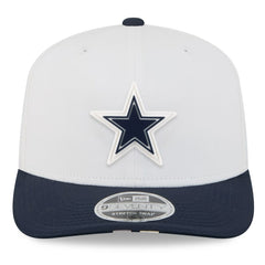 Dallas Cowboys New Era 2025 NFL Training Camp 9SEVENTY Adjustable Hat White/Navy - NFL