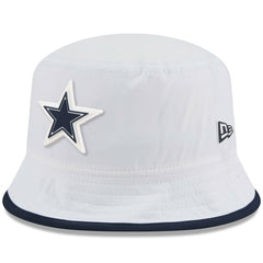 Dallas Cowboys New Era 2025 NFL Training Camp Stretch Bucket Hat White - NFL