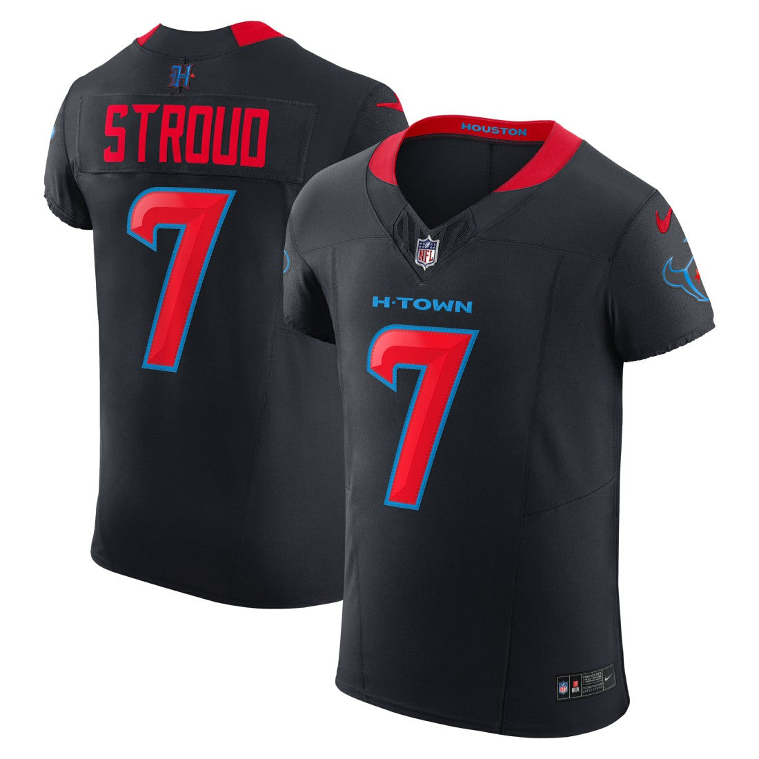C.J. Stroud Houston Texans Alternate 2 Vapor F.U.S.E. Elite Jersey Navy - Nike