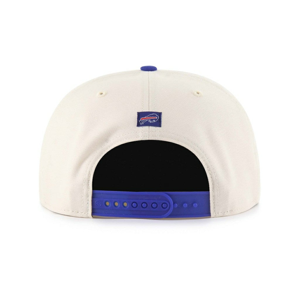Buffalo Bills '47 Payson Captain Adjustable Hat Natural - 47 brand