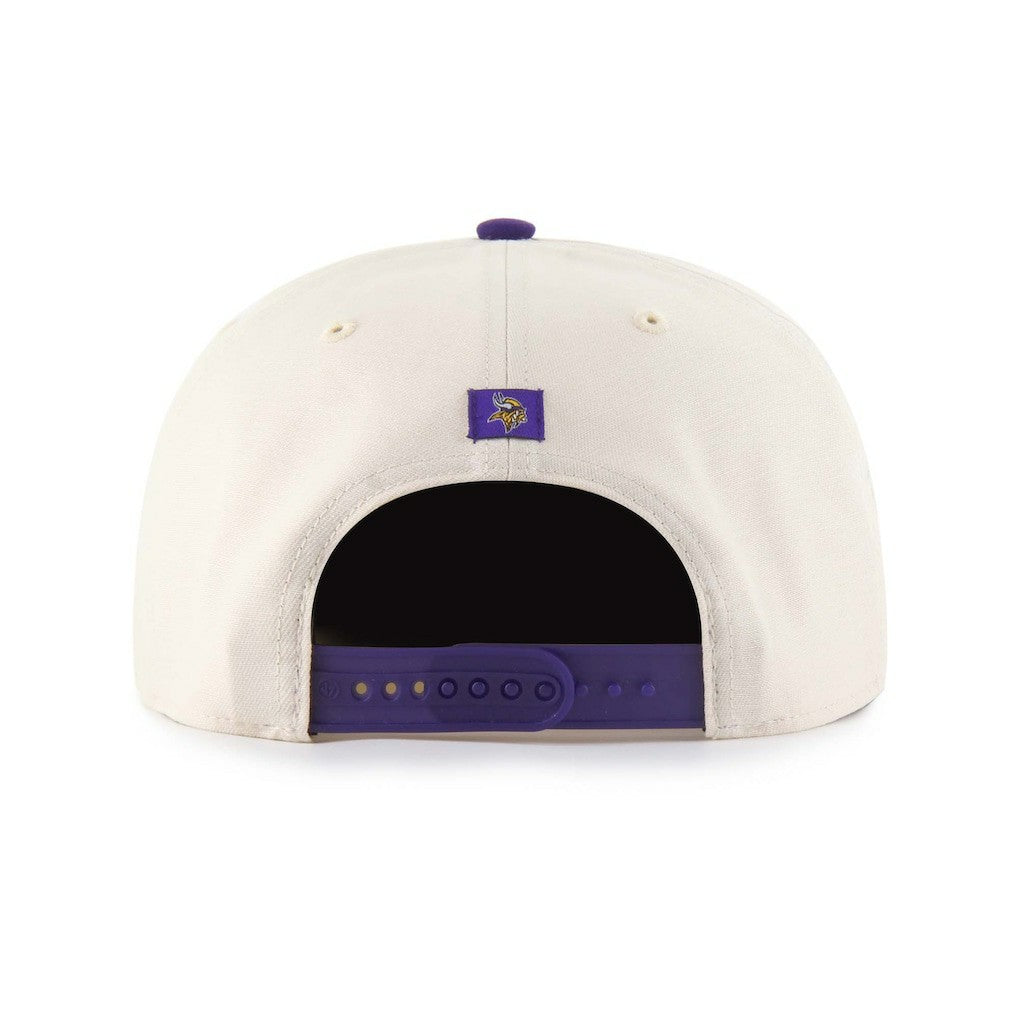 Minnesota Vikings '47 Payson Captain Adjustable Hat Natural - 47 brand