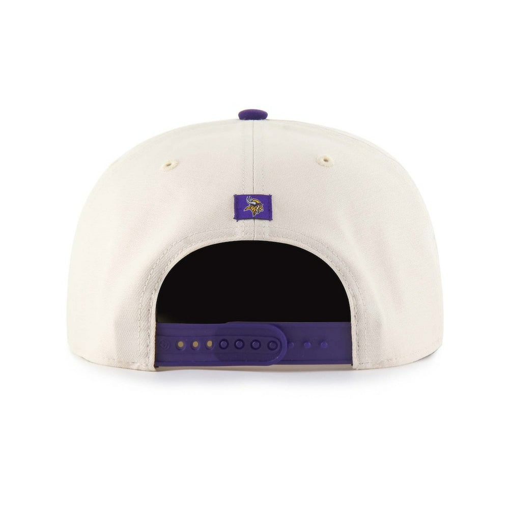 Minnesota Vikings '47 Payson Captain Adjustable Hat Natural - 47 brand