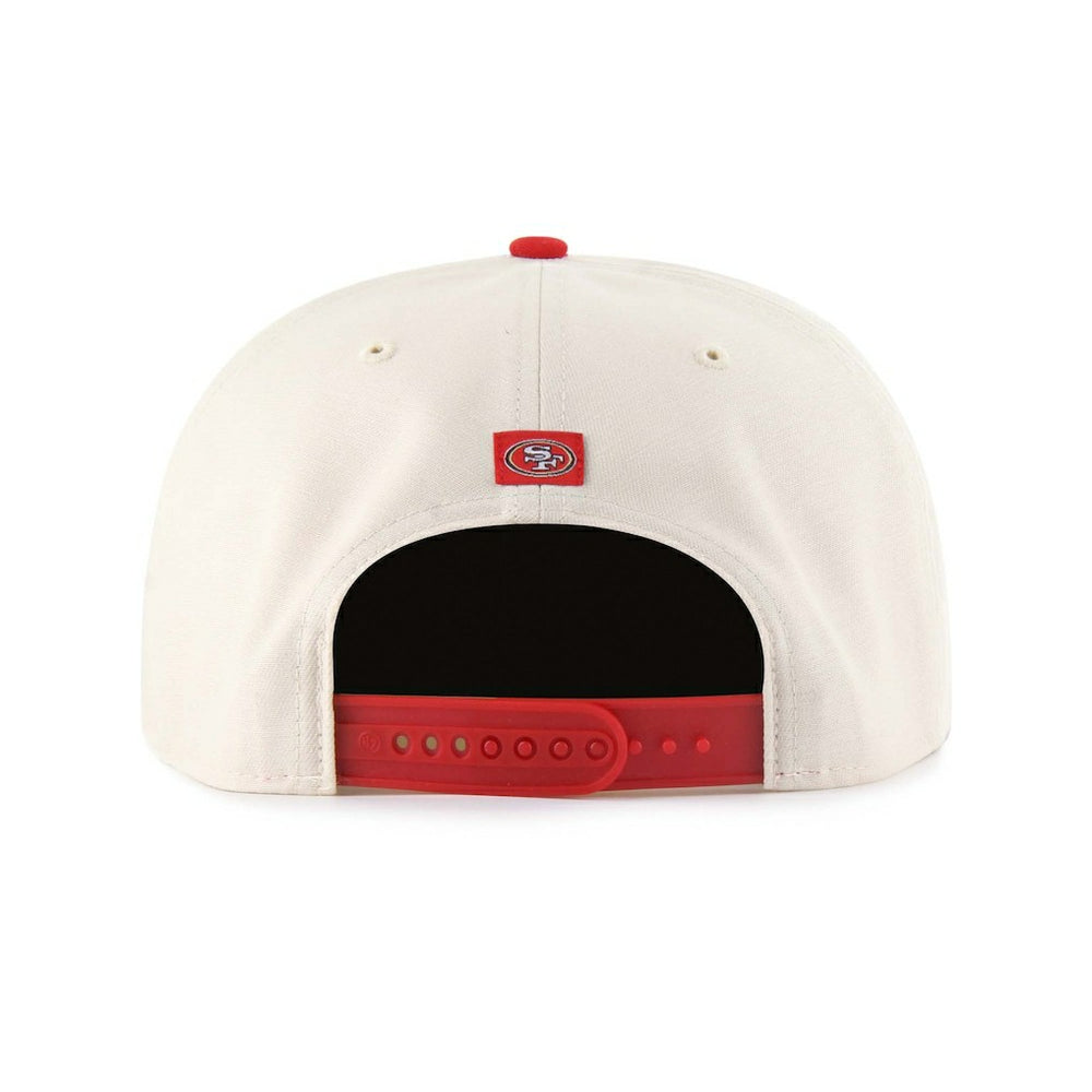 San Francisco 49ers '47 Payson Captain Adjustable Hat Natural - 47 brand