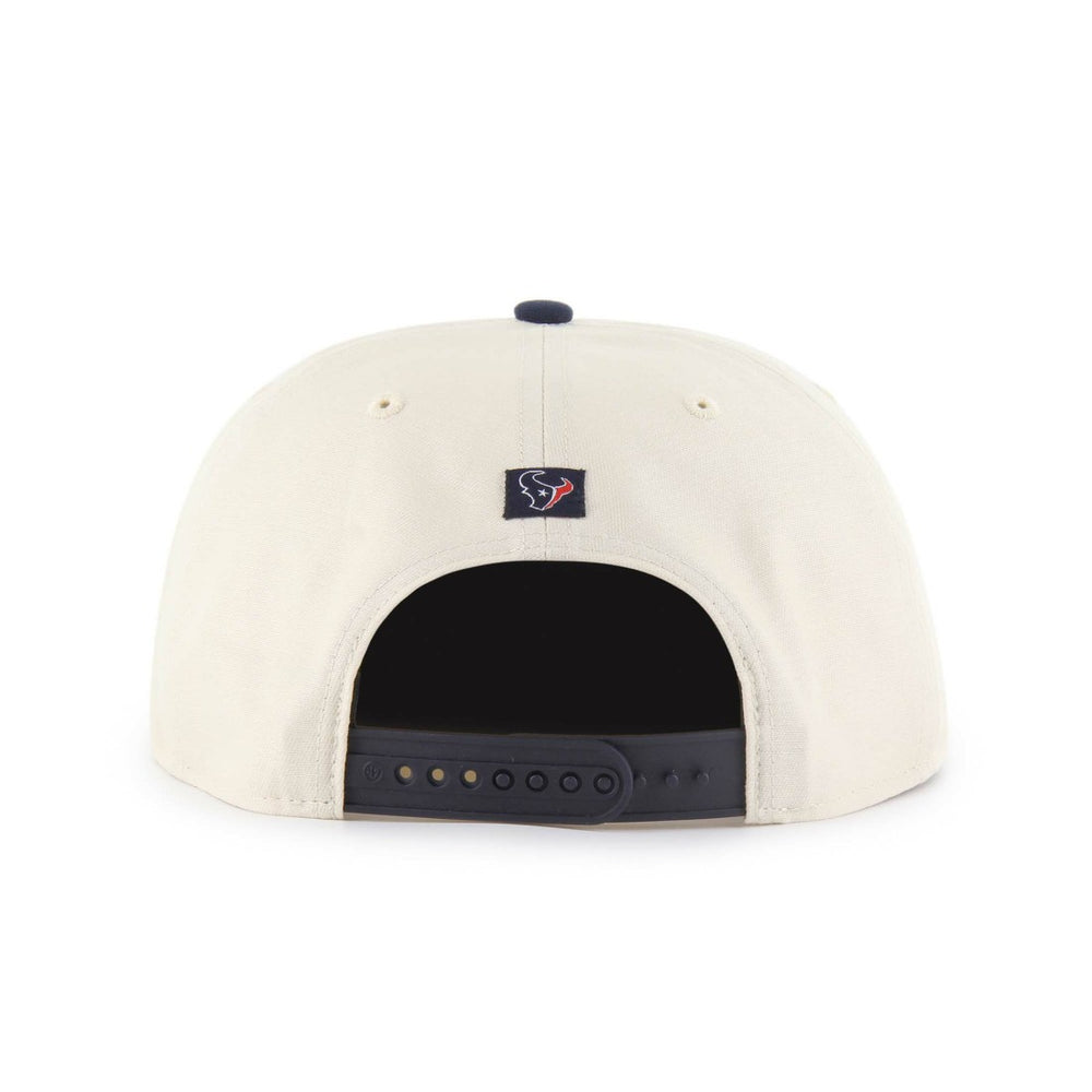 Houston Texans '47 Payson Captain Adjustable Hat Natural - 47 brand
