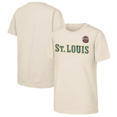 St. Louis Blues - Youth 2025 NHL Winter Classic Primary Logo T-Shirt Tan