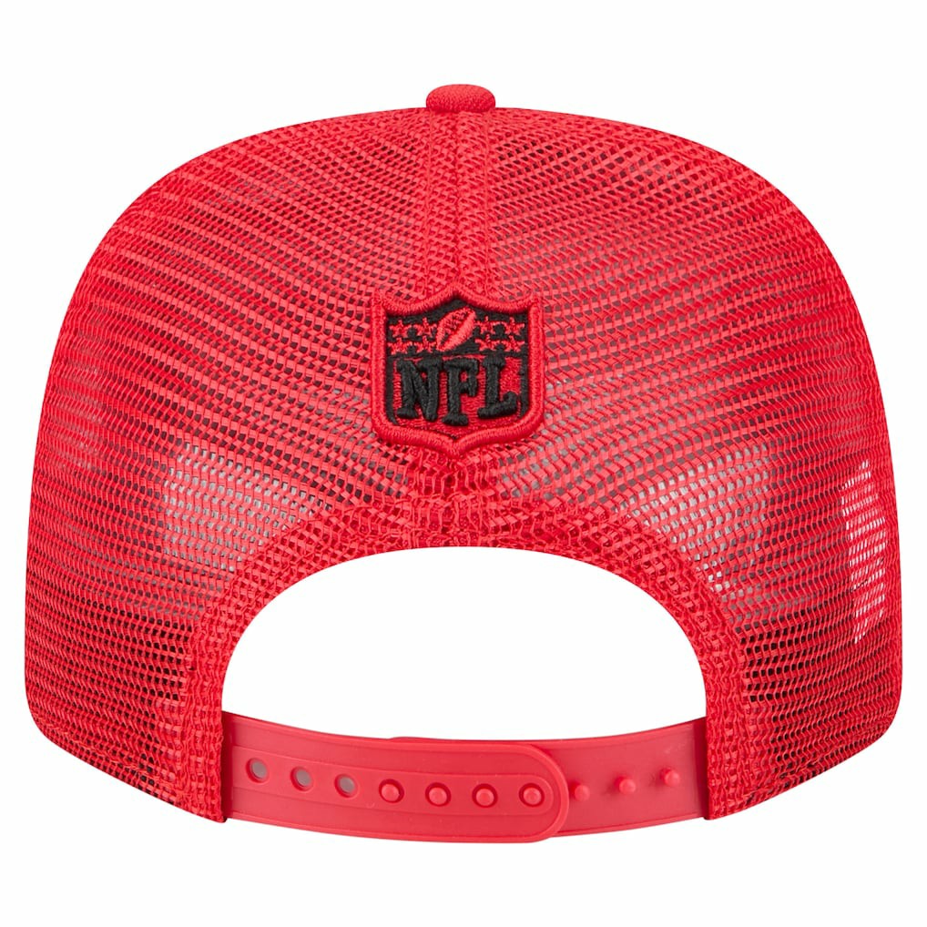 Kansas City Chiefs New Era Team Collection 9SEVENTY Stretch-Snap Adjustable Hat Red - NFL