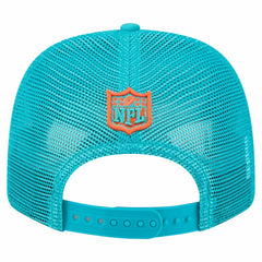 Miami Dolphins New Era Team Collection 9SEVENTY Stretch-Snap Adjustable Hat Aqua - NFL
