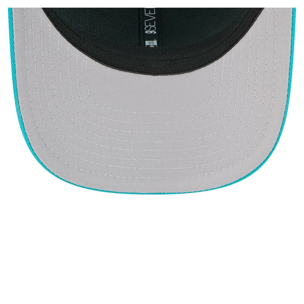 Miami Dolphins New Era Team Collection 9SEVENTY Stretch-Snap Adjustable Hat Aqua - NFL