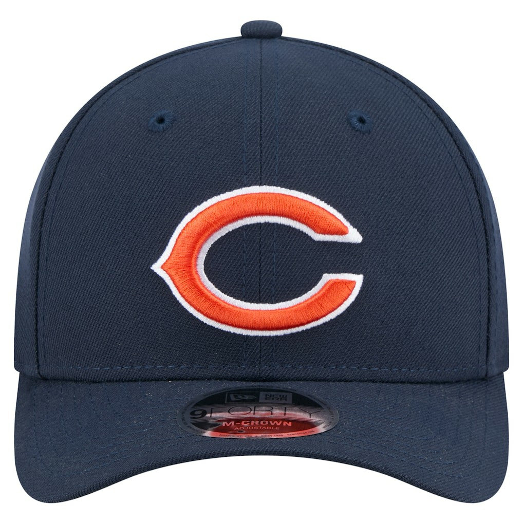 Chicago Bears New Era Team Collection 9FORTY M-Crown Adjustable Hat Navy - NFL