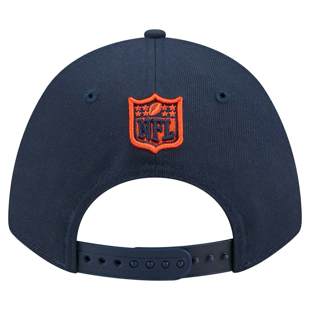 Chicago Bears New Era Team Collection 9FORTY M-Crown Adjustable Hat Navy - NFL